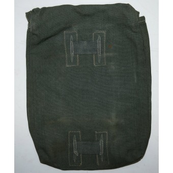 Wehrmachts- oder Waffen-SS-Tasche für die Gasabdeckung.. Espenlaub militaria