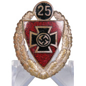 Abzeichen NS Reichskriegerbund für 25 Jahre badge