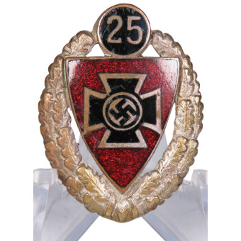 Abzeichen NS Reichskriegerbund für 25 Jahre badge. Espenlaub militaria