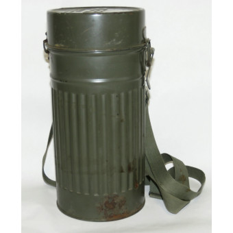 German gas mask canister AUER for Luftschutz. Espenlaub militaria