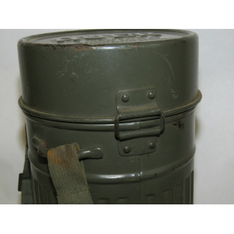 German gas mask canister AUER for Luftschutz. Espenlaub militaria