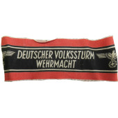 Brazalete Deutscher Volkssturm Wehrmacht