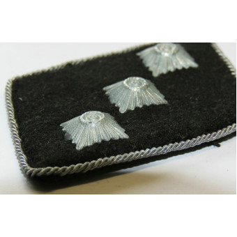 SS Untersturmführer collar tabs, mid-war. Espenlaub militaria