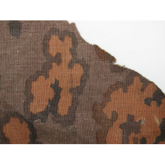 Late-war SS camouflage fabric Eichenlaubmuster. Espenlaub militaria