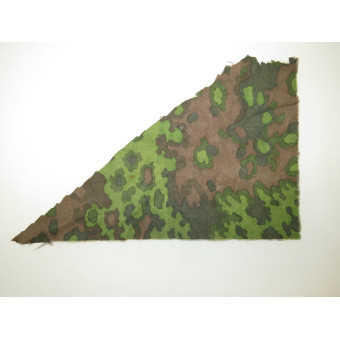 Late-war SS camouflage fabric Eichenlaubmuster. Espenlaub militaria