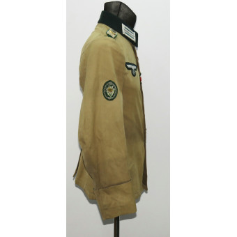 Field jacket of an Oberleutnant from the 100th Gebirgsjäger regiment. Espenlaub militaria