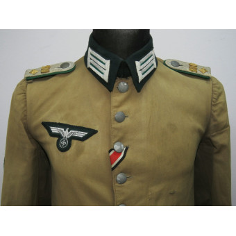 Field jacket of an Oberleutnant from the 100th Gebirgsjäger regiment. Espenlaub militaria