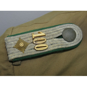 Field jacket of an Oberleutnant from the 100th Gebirgsjäger regiment. Espenlaub militaria