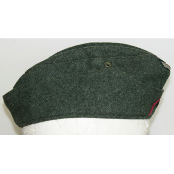 Cappello laterale M 38 per i ranghi degli arruolati, con bordino in carminio. Espenlaub militaria