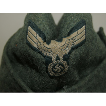 Side Cap M 38 for Enlisted Ranks with Carmine Piping. Espenlaub militaria