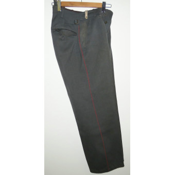 Wehrmacht parade walking trousers with red piping. Espenlaub militaria