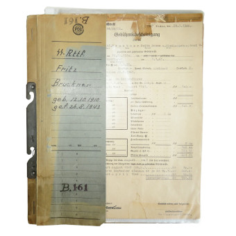 Архивное дело SS-Rottenführer Fritz Bruckner, SS- und Polizeiführer Galizien. Espenlaub militaria
