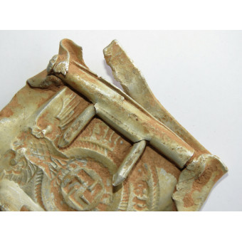 Ранняя алюминиевая пряжка SS Richard Sieper RZM 822 38. Espenlaub militaria