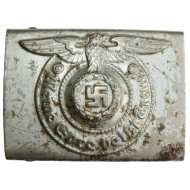 Ранняя стальная пряжка Ваффен-SS Assmann RZM 155/40 SS