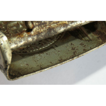 Ранняя стальная пряжка Ваффен-SS Assmann RZM 155/40 SS. Espenlaub militaria