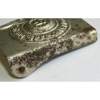 Ранняя стальная пряжка Ваффен-SS Assmann RZM 155/40 SS. Espenlaub militaria