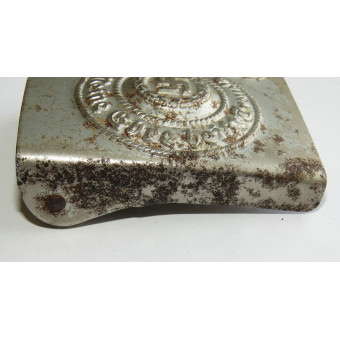 Ранняя стальная пряжка Ваффен-SS Assmann RZM 155/40 SS. Espenlaub militaria