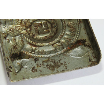 Ранняя стальная пряжка Ваффен-SS Assmann RZM 155/40 SS. Espenlaub militaria