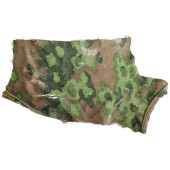 Eichenlaubmuster Camouflage Fabric Fragment Drillich