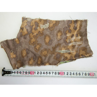 Фрагмент камуфляжа Eichenlaubmuster дриллих. Espenlaub militaria