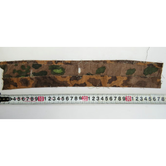 Фрагмент плащ-палатки Eichenlaubmuster поздний выпуск. Espenlaub militaria