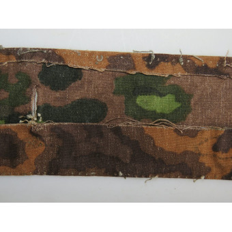 Фрагмент плащ-палатки Eichenlaubmuster поздний выпуск. Espenlaub militaria