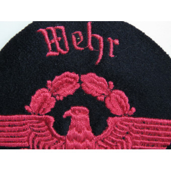 3rd Reich Fire Police Sleeve Insignia Wehr. Espenlaub militaria