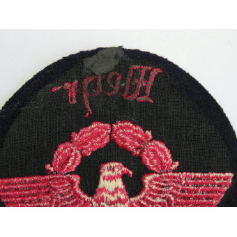 3rd Reich Fire Police Sleeve Insignia Wehr. Espenlaub militaria