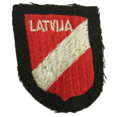 Latvian SS Sleeve Shield Dachau Type Late Variant