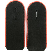 Waffen-SS Shoulder Boards 1942 Pink Piping for Panzertruppe