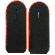 Погоны Waffen-SS 1942 с розовой выпушкой Панцертруппе