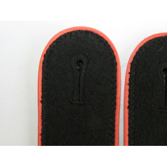 Waffen-SS Shoulder Boards 1942 Pink Piping for Panzertruppe. Espenlaub militaria