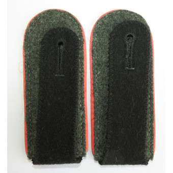 Waffen-SS Shoulder Boards 1942 Pink Piping for Panzertruppe. Espenlaub militaria