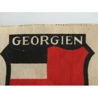 Wehrmacht Georgian Legion Sleeve Shield Printed. Espenlaub militaria