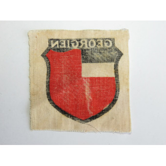 Wehrmacht Georgian Legion Sleeve Shield Printed. Espenlaub militaria