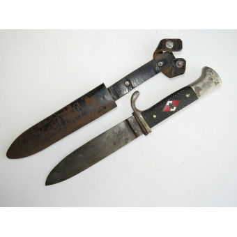 Нож Hitlerjugend F. Plücker RZM M7/62 переходный вариант. Espenlaub militaria