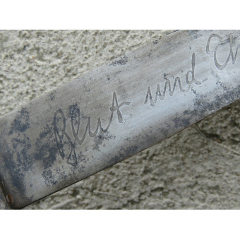 Нож Hitlerjugend F. Plücker RZM M7/62 переходный вариант. Espenlaub militaria