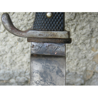 Нож Hitlerjugend F. Plücker RZM M7/62 переходный вариант. Espenlaub militaria