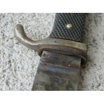 Нож Hitlerjugend F. Plücker RZM M7/62 переходный вариант. Espenlaub militaria