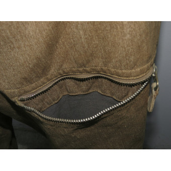 Летный комбинезон Люфтваффе Bekleidungsfabrik Habelt, Carlsheim, Württemberg 1941. Espenlaub militaria