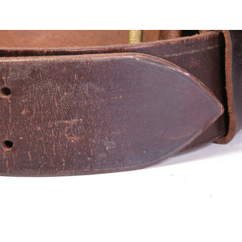 Ремень партийного лидера НСДАП Lüneschloss с пряжкой Paulmann & Crone RZM M5/93. Espenlaub militaria