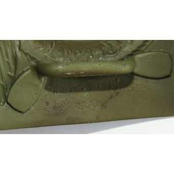 Стальная пряжка Ваффен-СС RODO. Espenlaub militaria