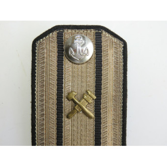 Soviet Navy Coastal Service Engineer Lieutenant Colonel Shoulder Board. Espenlaub militaria