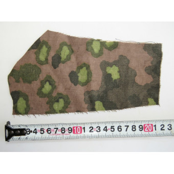 Фрагмент камуфлированного материала Eichenlaubmuster Waffen-SS. Espenlaub militaria