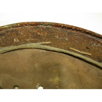 Doublure casque allemand NR Rb 0/0251/0111 marqué, daté 1943 années. taille 68/61. Espenlaub militaria