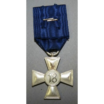 Korset för lång tjänstgöring - 18 år i Wehrmacht Treue Dienst in der Wehrmacht. Espenlaub militaria
