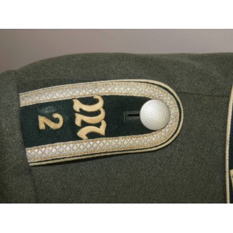 Machinegun Battalion 2/MG Btl 2 Waffenrock, tunika som köpts av en privatperson före andra världskriget. Espenlaub militaria