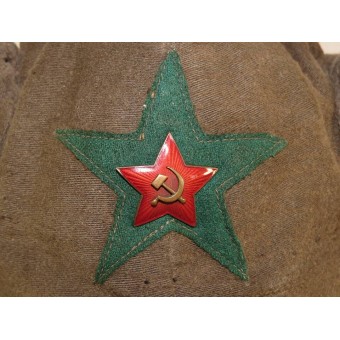 WW2 Sovietica M 38, budyonovka casco di inverno, borderguard, NKVD. Espenlaub militaria