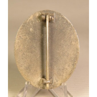 Verwundetenabzeichen Silberissä, hopealuokan haavamerkki. Espenlaub militaria