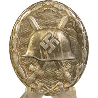 Verwundetenabzeichen in Silber, sårmärke i silverklass märkt 26. Espenlaub militaria